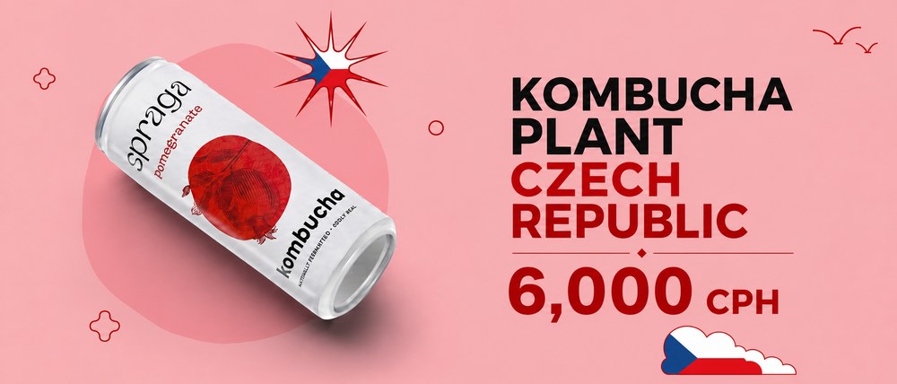 EnerVeles, Kombucha Canning Line 6,000 cph